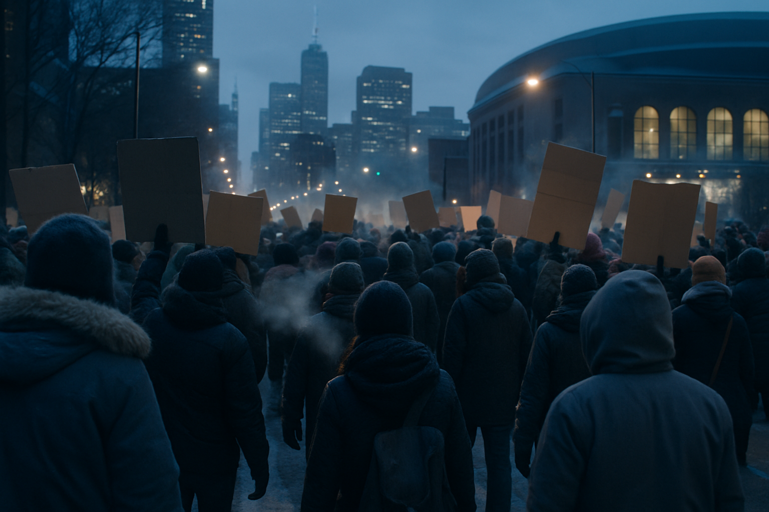 Minneapolis anti-ICE march draws thousands in deep cold — and echoes in Southwest Washington