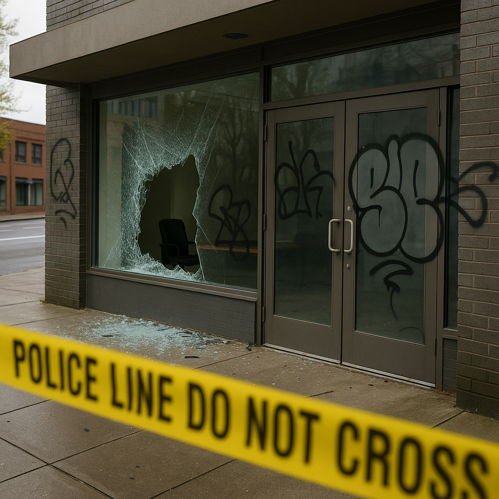 Vancouver Office of Rep. Gluesenkamp Perez Vandalized Amid Rising Political Tensions
