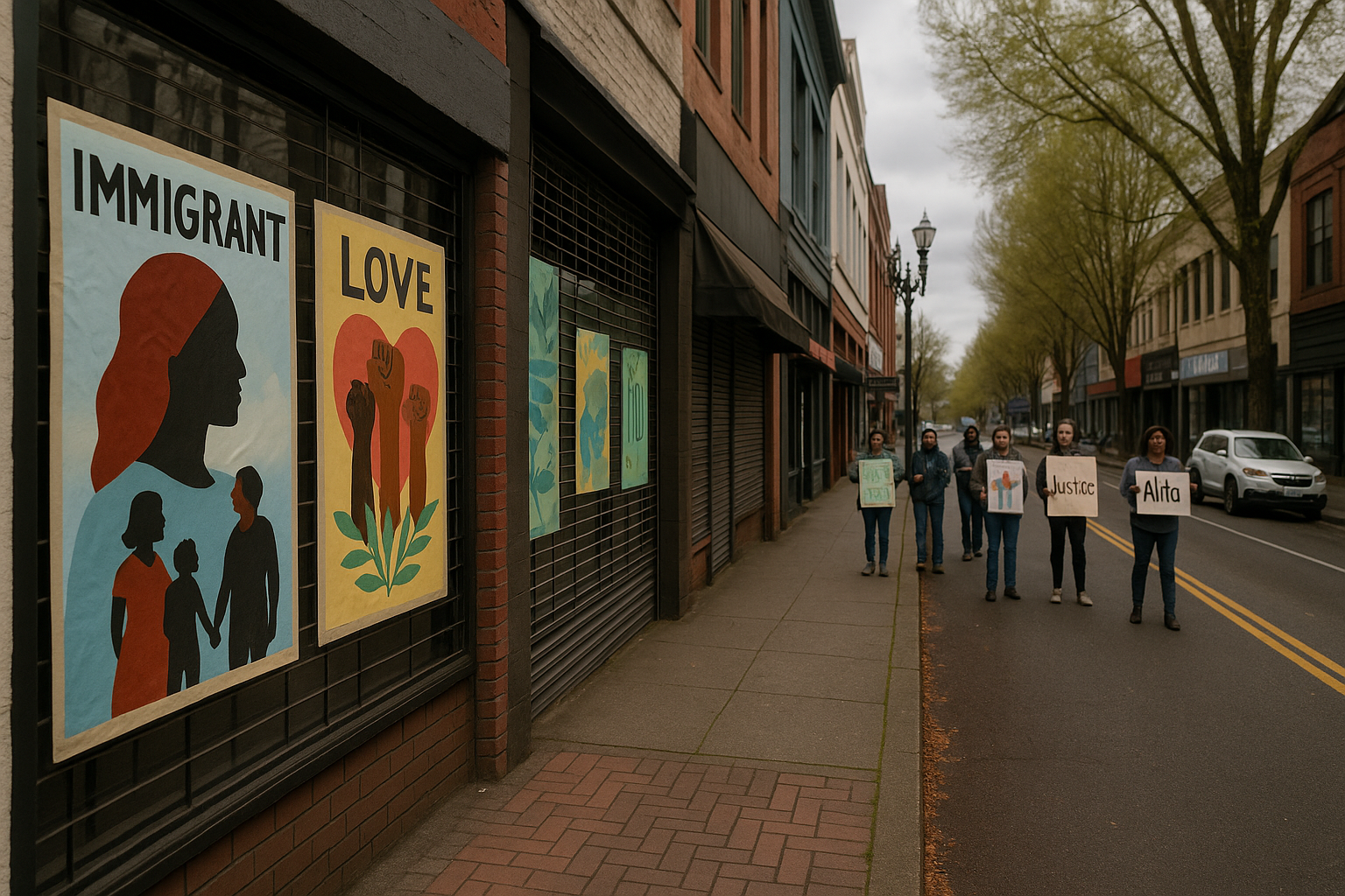 Local Activists Eye Oregon’s General Strike Over Immigration Enforcement