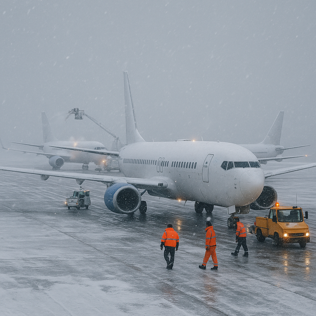 Major Winter Storm Grounds Over 10,000 Flights Nationwide