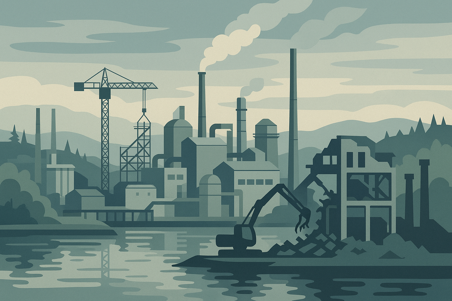 Georgia-Pacific Demolition in Camas Signals Ongoing Industrial Transition Across Southwest Washington