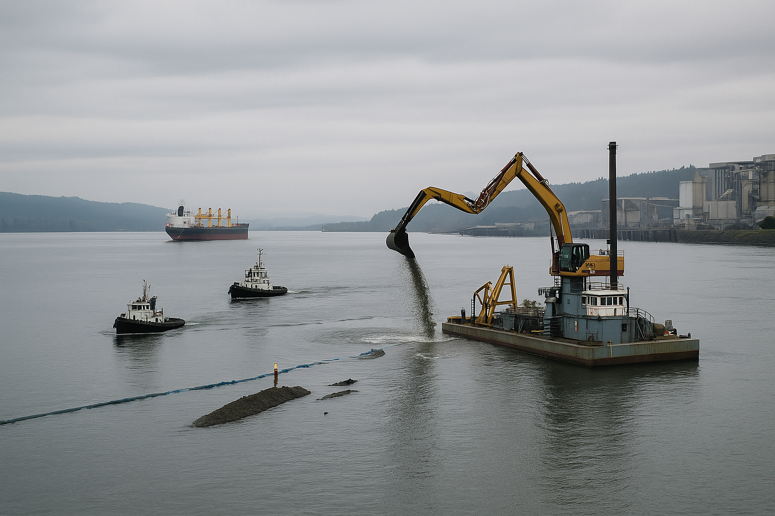 Army Corps Grants Environmental Approval for Kalama Ship Turnaround Project