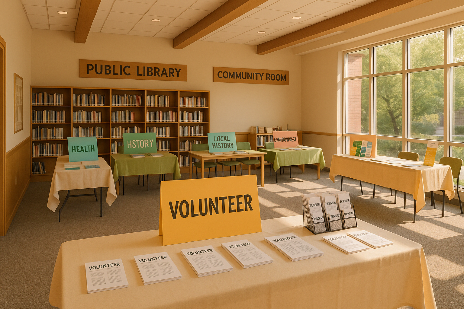 Longview Public Library to Host Annual Volunteer Fair on March 7