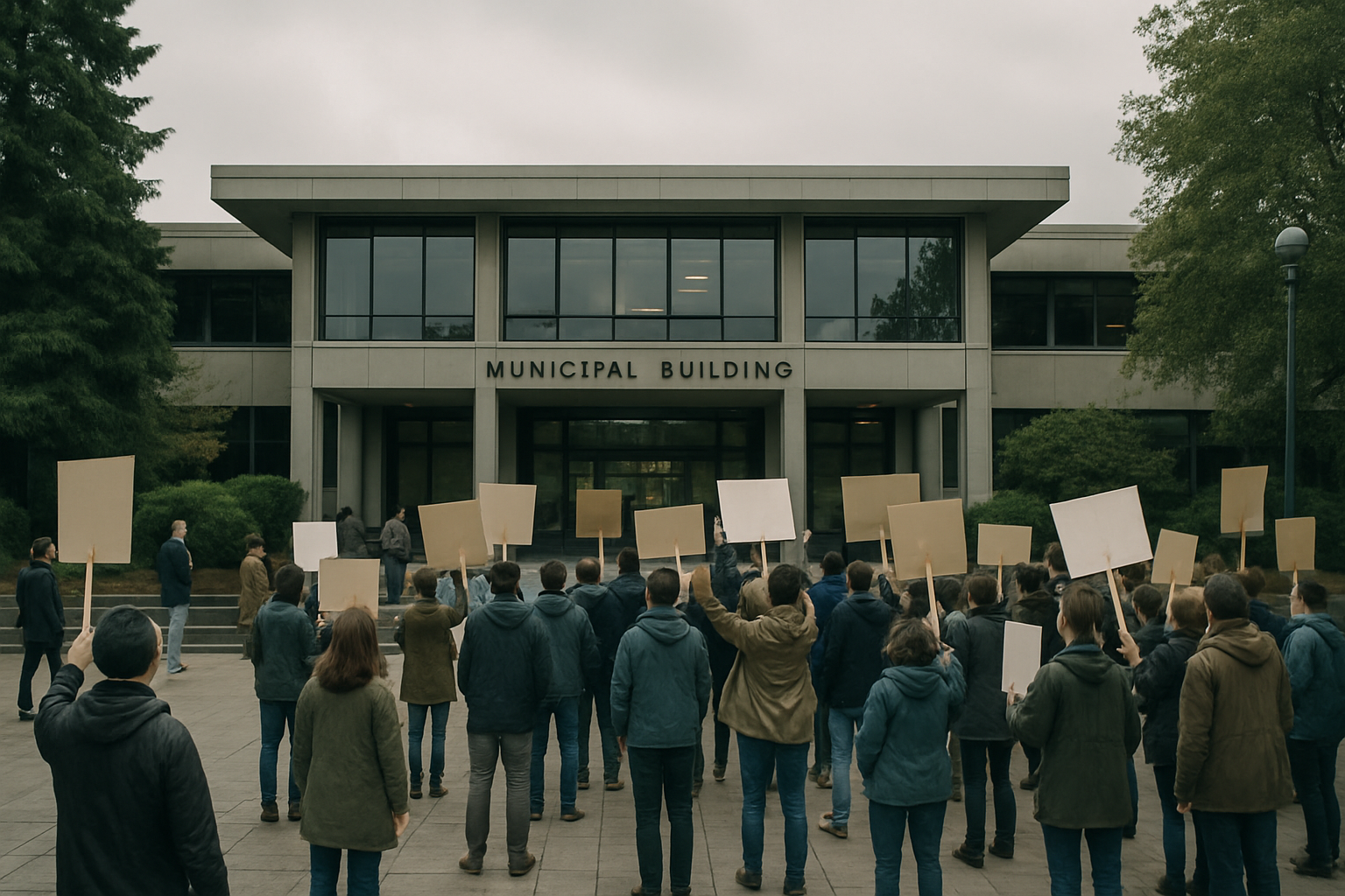 Tacoma Rally Against ICE Draws 150 to Push for Closure of Northwest Processing Center