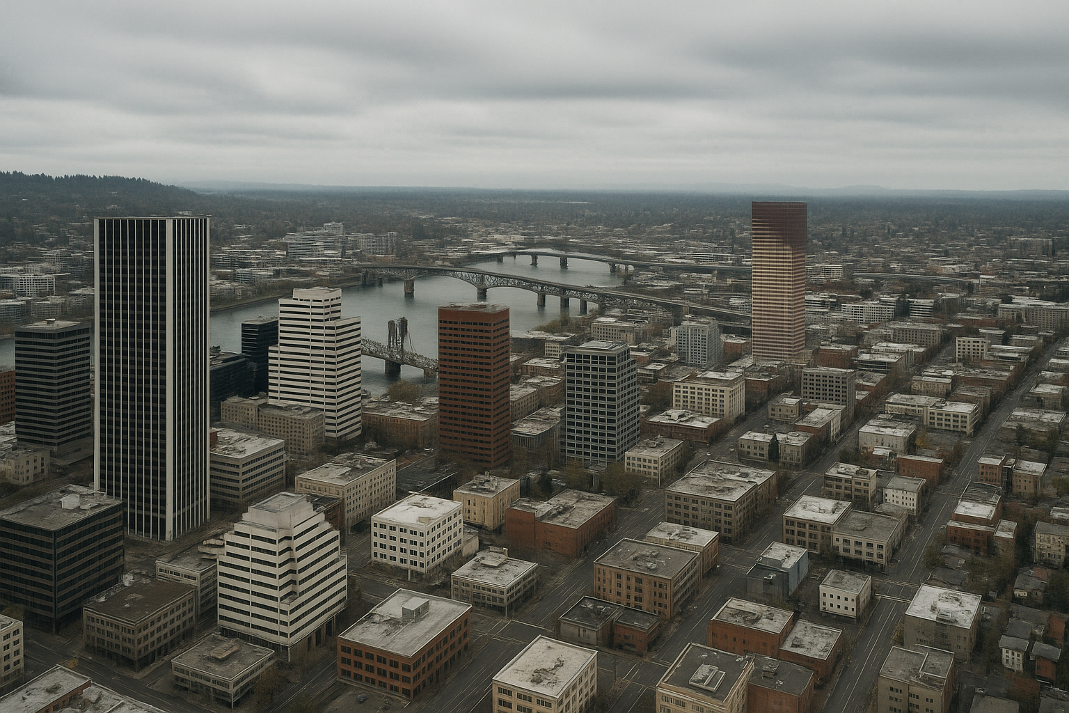 Portland’s Economic Slump Rings Alarms: Job Losses, Housing Shortages, and Structural Strains