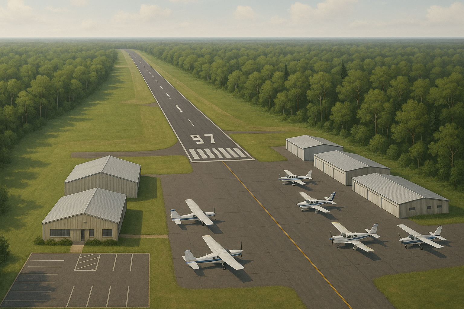 FAA Awards $450,000 for Grove Field Airport Study, Signaling Regional Aviation Shifts