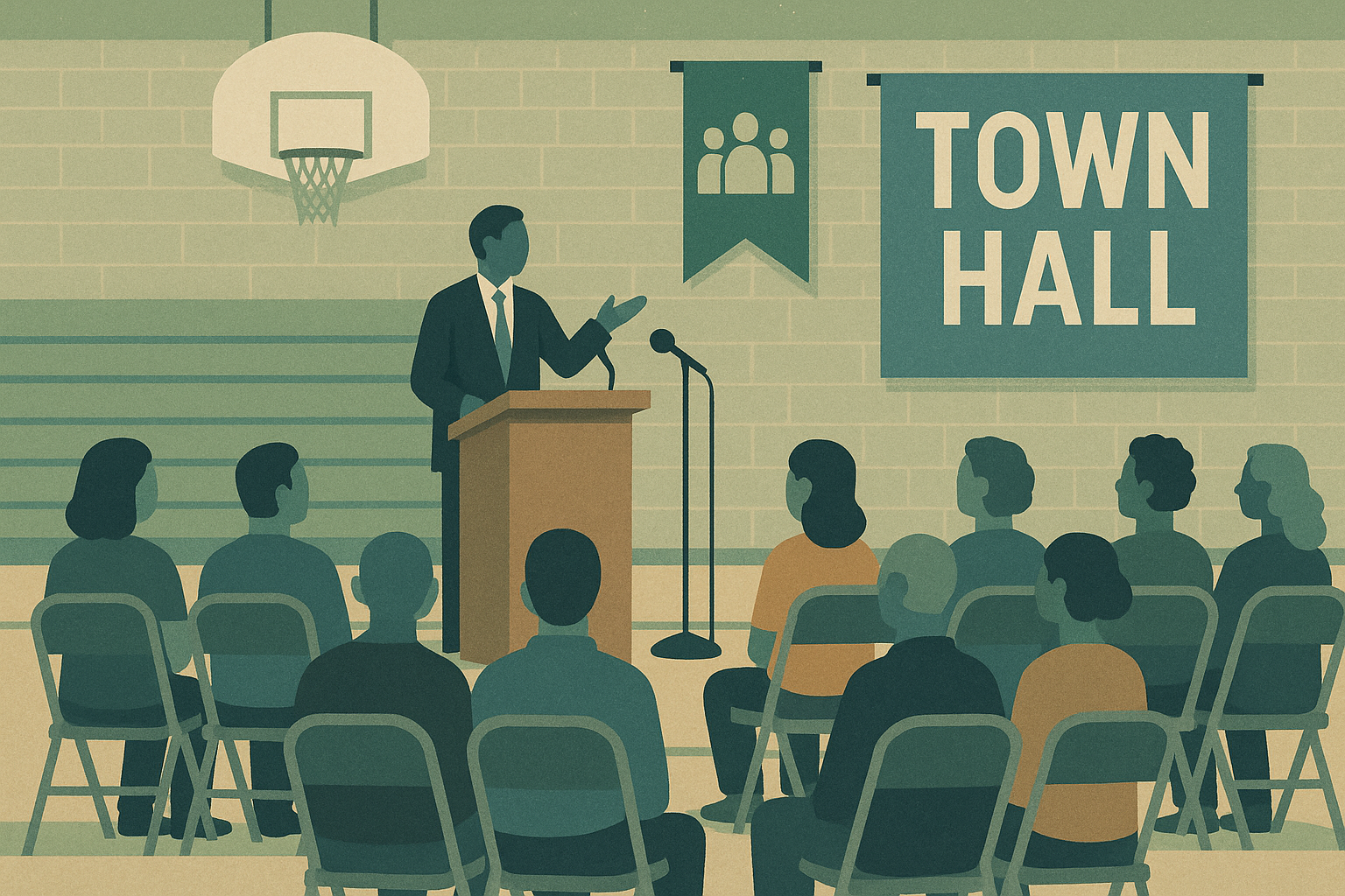 Sen. Wyden’s Portland town hall touches on Iran strikes, Epstein files, and vote-by-mail debates