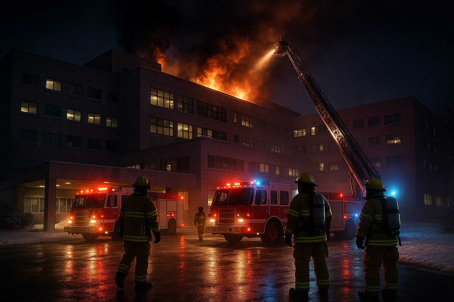 Fire Engulfs Lehigh Valley Hospital in Pennsylvania, Patients Evacuated