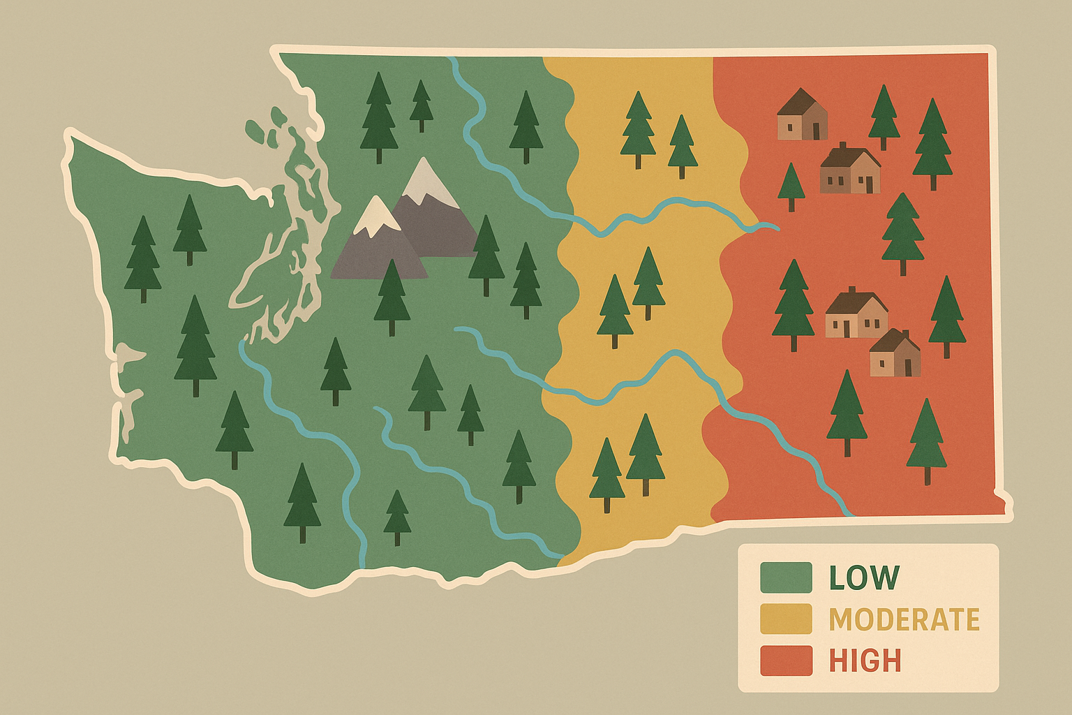 State Wildfire Mapping Project Seeks Local Input as DNR Tours Communities, Including Those in Southwest Washington