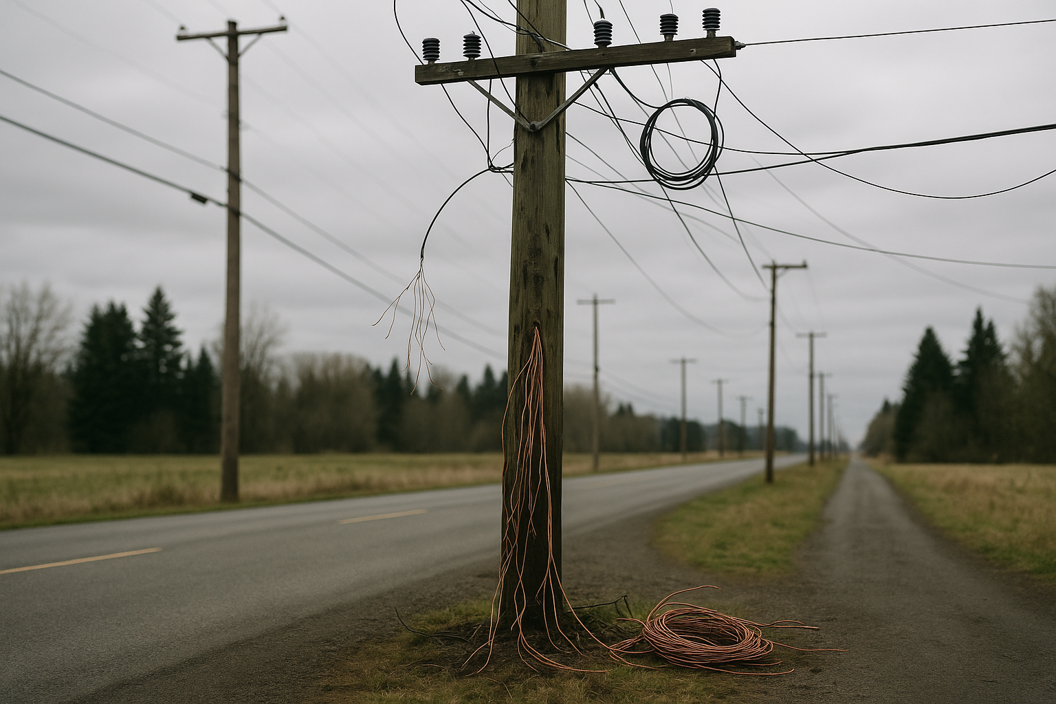 Statewide Crackdown on Copper Wire Theft Signals Policy Shift