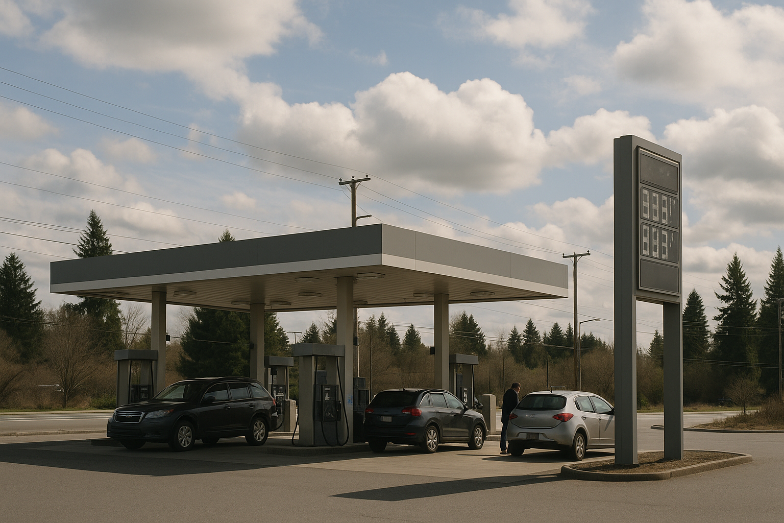 Washington Gas Prices Reach Four-Month High, Rising 17 Cents in One Week