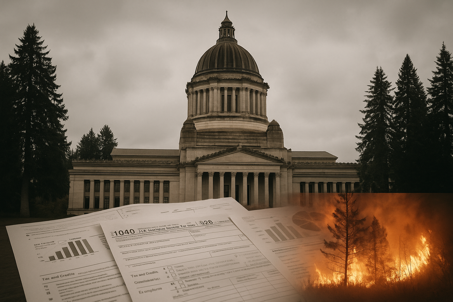 Washington Lawmakers Consider Ending Mortgage Lender Tax Exemption to Support Wildfire Prevention