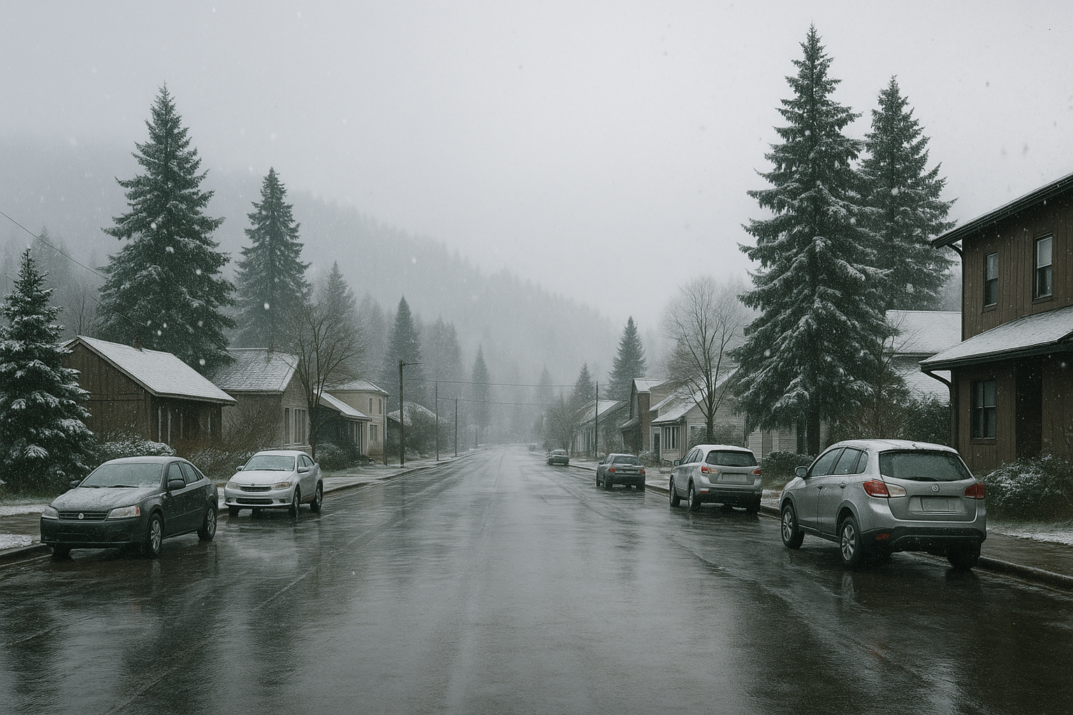 Cooler Weather Brings a Small Chance of Lowland Snow to Cowlitz County This Week