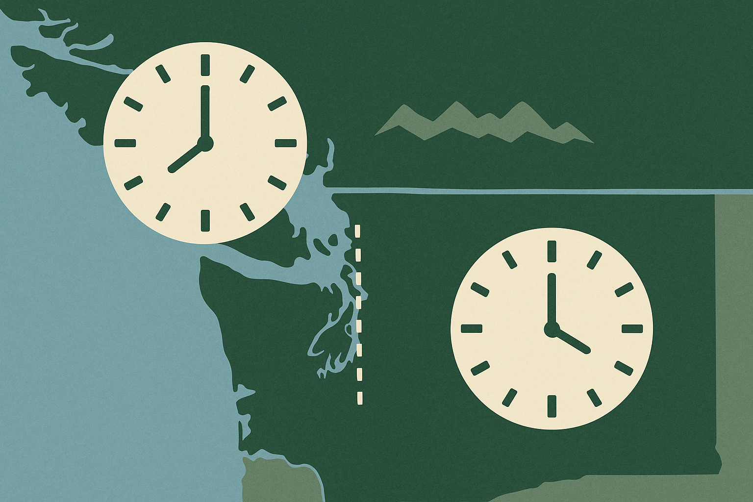 British Columbia’s Shift to Permanent Daylight Time Sets Up Border Time Split With Washington