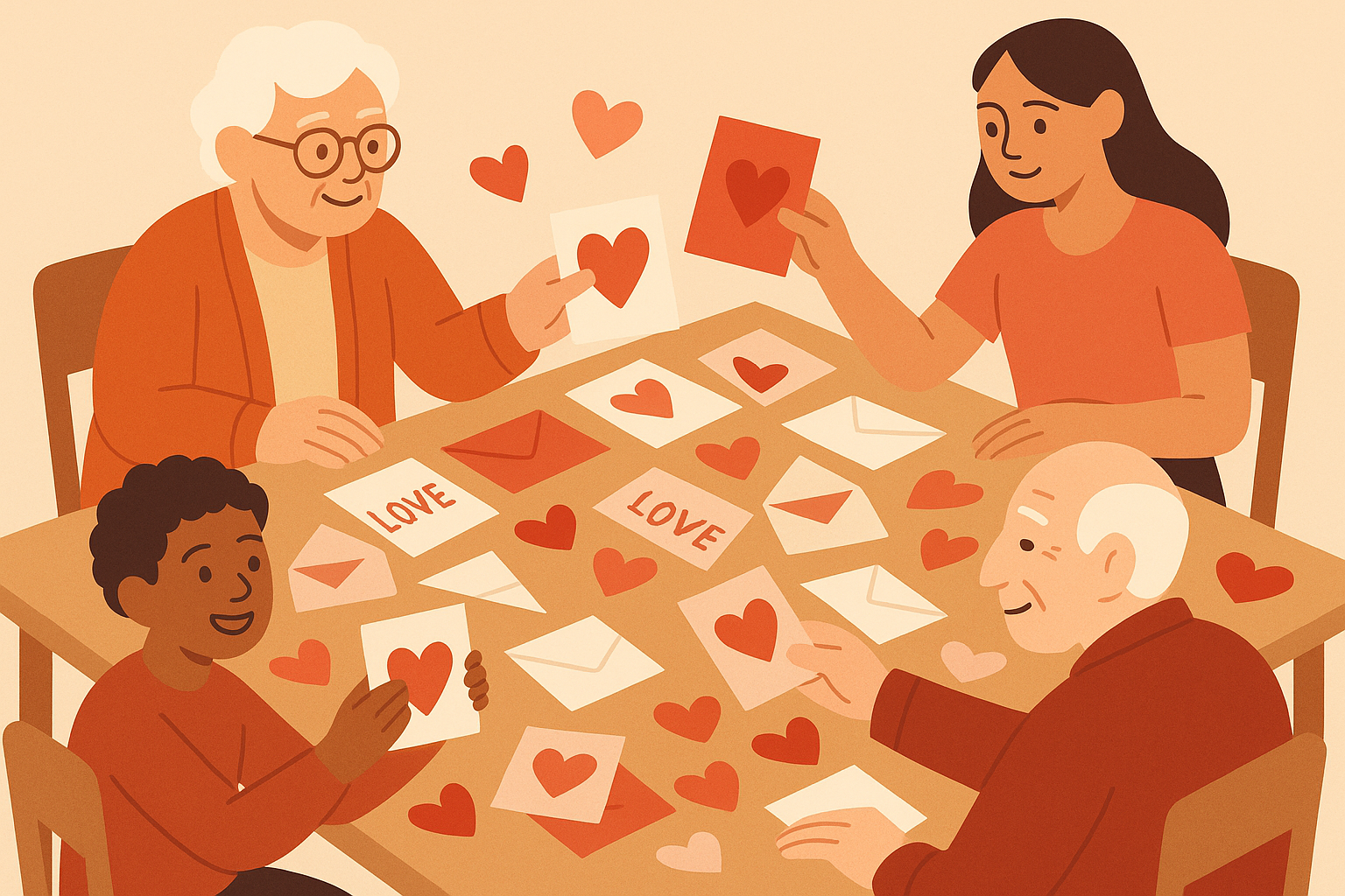 Battle Ground Valentine’s Card Drive Surpasses Expectations, Bringing Hundreds of Messages to Local Seniors