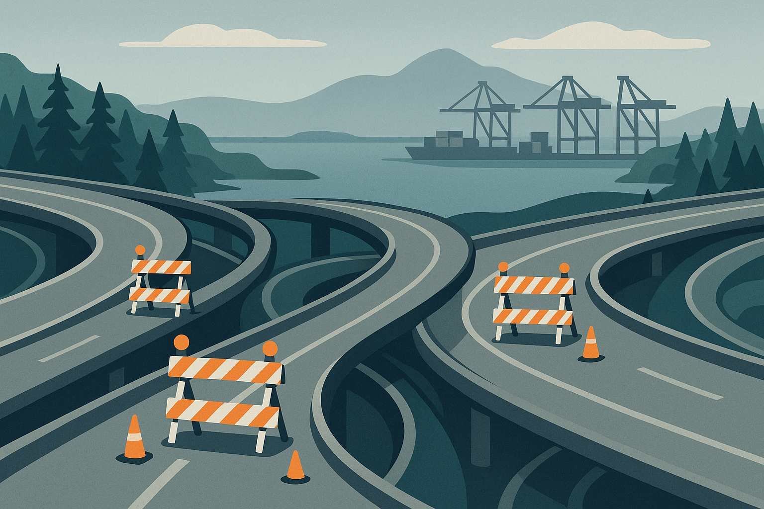 WSDOT Schedules March 6–9 Closure of Northbound SR 509 for Tacoma Intersection Work